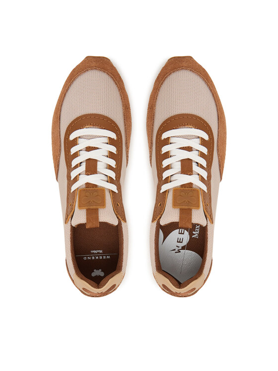 Weekend Max Mara Weekend Max Mara Sneakersy 2615761054650 Hnědá