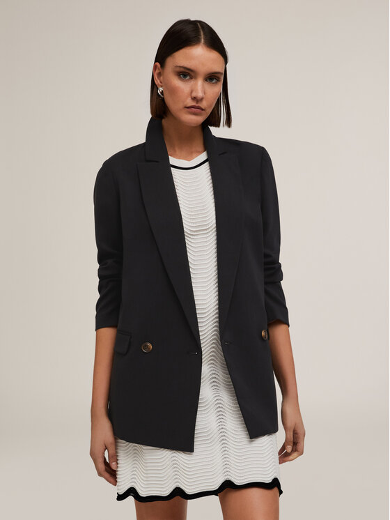 Motivi Motivi Giacca di transizione Q699Q000907N033 Nero Over Fit