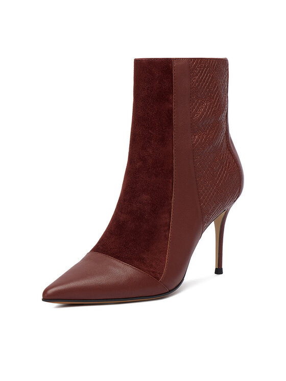 Eva Minge Eva Minge Stiefeletten EO-DELLA-GLC9036-5.5-888 Dunkelrot