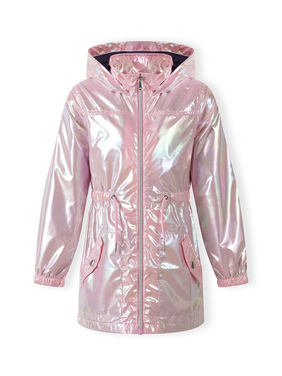 minoti minoti Kurtka przeciwdeszczowa 18COAT21 Różowy Regular Fit