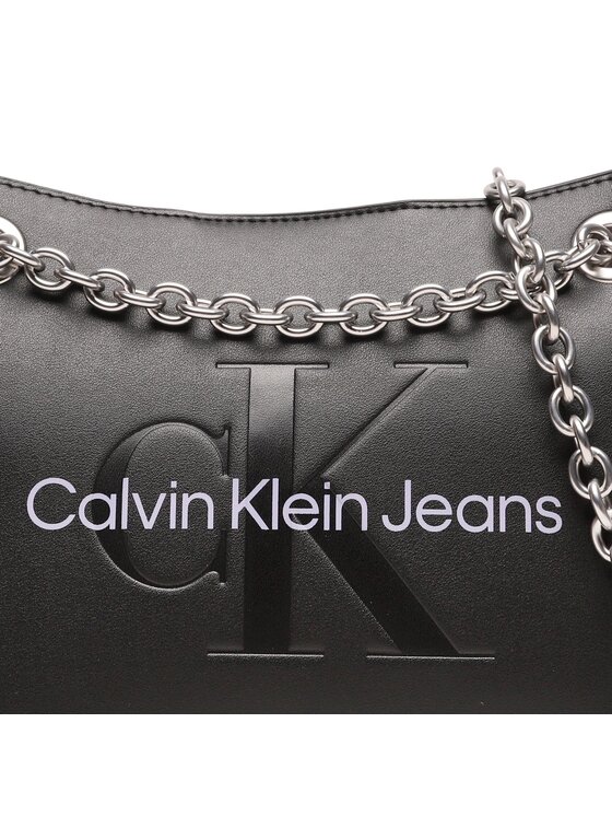 Calvin Klein Jeans Calvin Klein Jeans Handtasche Sculpted 24 Mono K60K607831 Schwarz