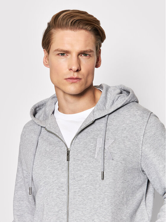 KARL LAGERFELD KARL LAGERFELD Bluza 705892 500900 Szary Regular Fit