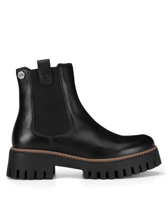 MEXX MEXX Kotníková obuv s elastickým prvkem MICP1710643W Černá