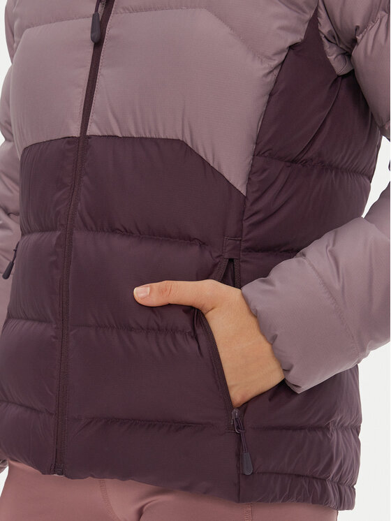 Jack Wolfskin Jack Wolfskin Kurtka puchowa Ather Down A60330 Fioletowy Regular Fit