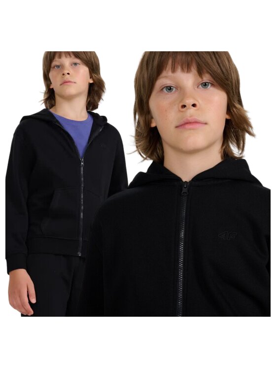 4F 4F Felpa 4FJWMM00TSWSM1859-20S Nero Oversize