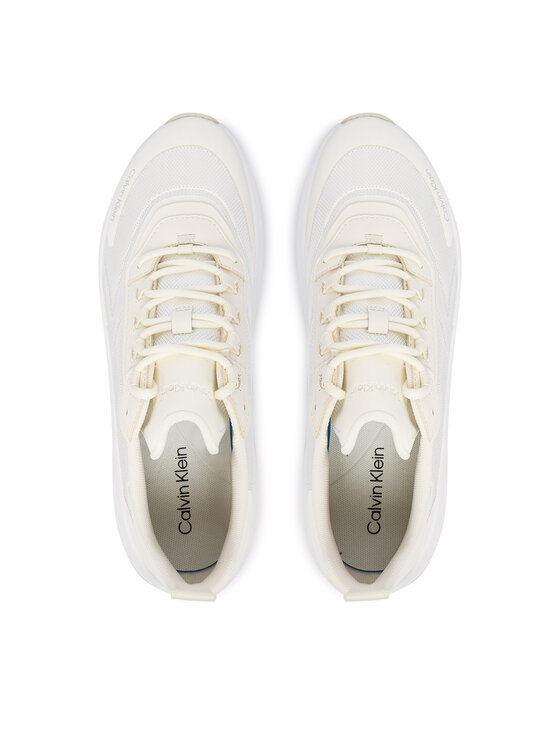 Calvin Klein Calvin Klein Sneakersy Chunky Runner Laceup Hf Blst Ny HW0HW03111 Biały