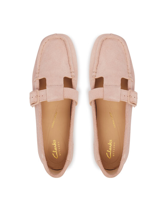Clarks Clarks Μοκασίνια Freckle Tbar 26185904 Ροζ