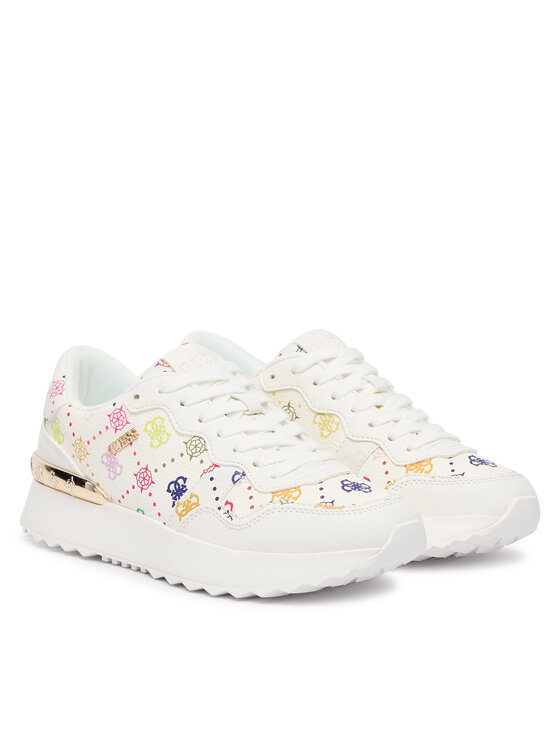 Guess Guess Sneakersy FLPVN4 FAL12 Biały
