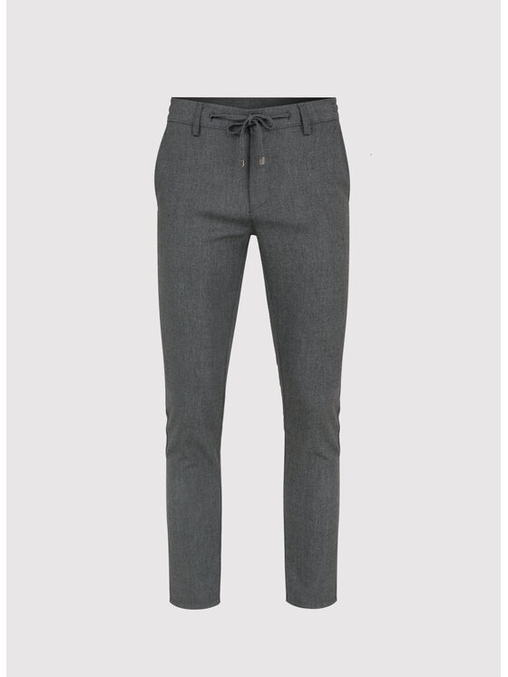 Pako Lorente Pako Lorente Spodnie materiałowe P24WF-WX-009 Szary Slim Fit