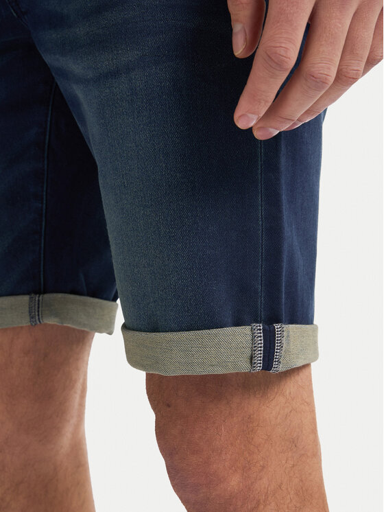 Petrol Industries Petrol Industries Джинсові шорти M-ROS-SHO001 Cиній Slim Fit