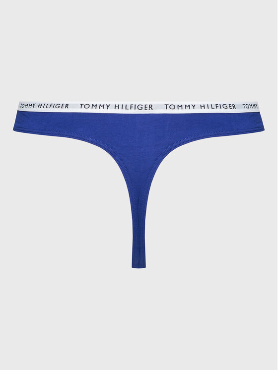 Tommy Hilfiger Tommy Hilfiger Sada 3 kusů string kalhotek UW0UW02829 Barevná