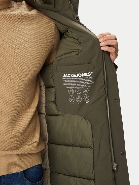 Jack & Jones Jack & Jones Parka Ekeen 12298865 Khakifarben Regular Fit