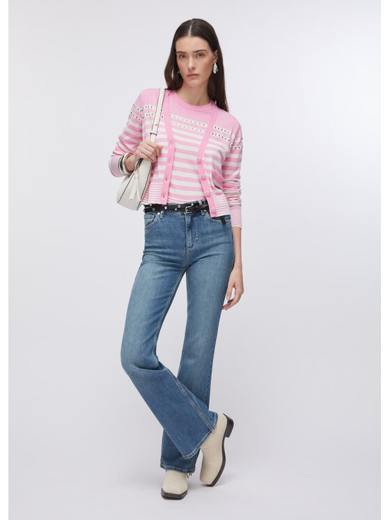 Liu Jo Liu Jo Cardigan WA6141MA16RS1638 Rosa Regular Fit