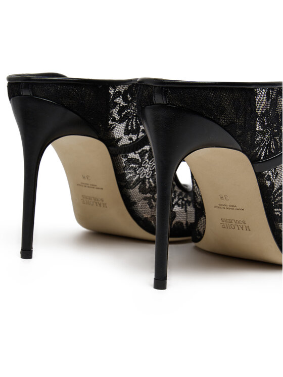 MALONE SOULIERS MALONE SOULIERS Klapki Noah 90-16 Czarny