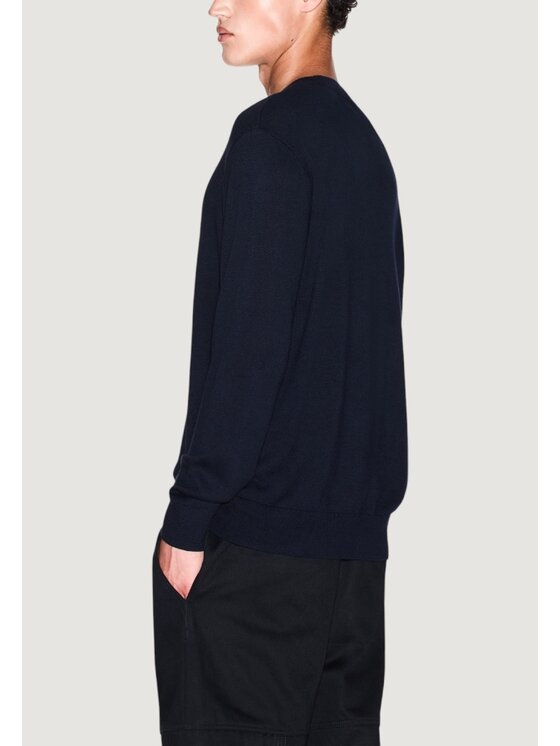 Armani Exchange Armani Exchange Maglione PULLOVER Blu Over Fit