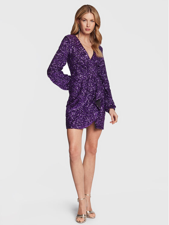 PINKO Pinko Abito da cocktail Burano 100130 Y5LQ Viola Regular Fit