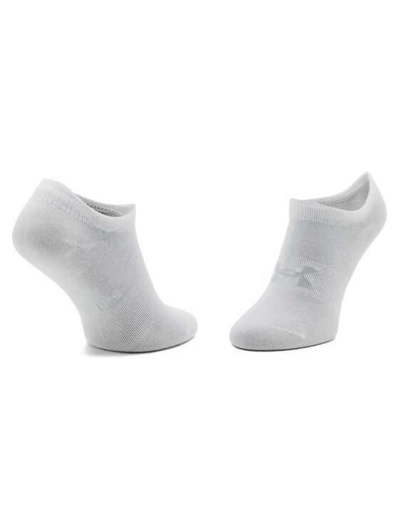 Under Armour Under Armour Súprava 6 párov členkových ponožiek unisex Ua Essential No Show 1370542-100 Biela