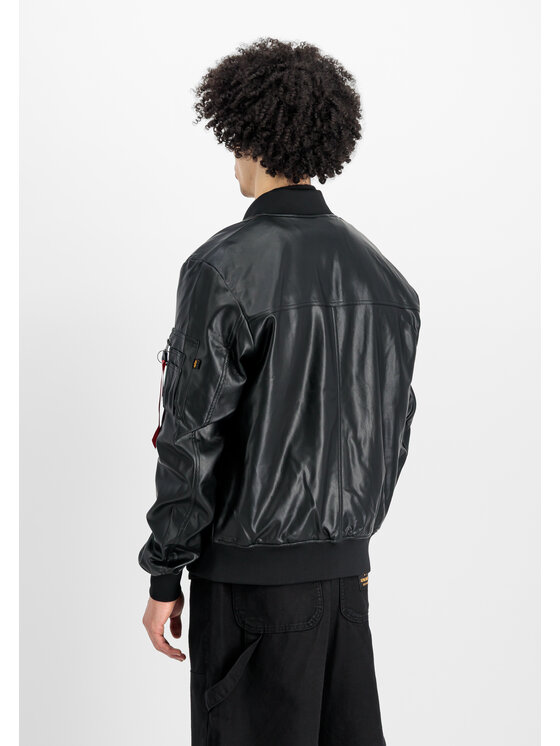 Alpha Industries Alpha Industries Kurtka bomber AI.106108-03-M Czarny Slim Fit