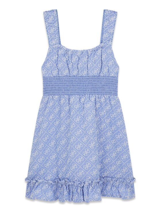 Guess Guess Každodenné šaty J6GK22 WR300 Modrá Regular Fit
