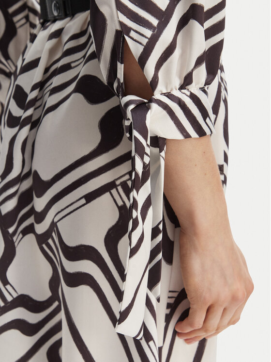 Rinascimento Rinascimento Koktel haljina CFC0127842003 Crna Regular Fit