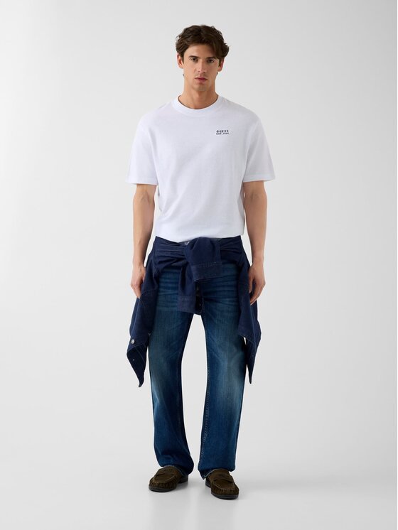 Guess Guess T-Shirt 183049 Biały Classic Fit