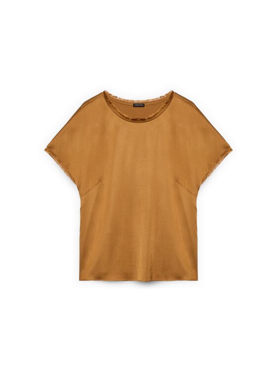 Fiorella Rubino Fiorella Rubino Blusa 2009L000666N022 Marrone Regular Fit