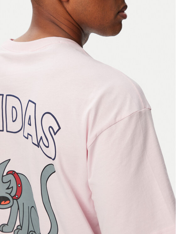 adidas adidas T-Shirt Snowball Graphic LG5064 Hellrosa Oversize