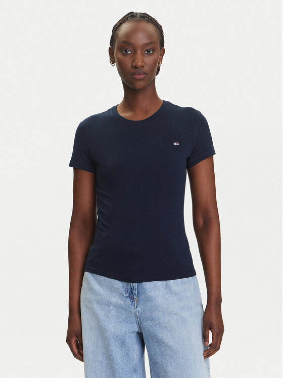 Tommy Jeans Tommy Jeans Σετ 2 T-Shirts DW0DW21366 Έγχρωμο Slim Fit