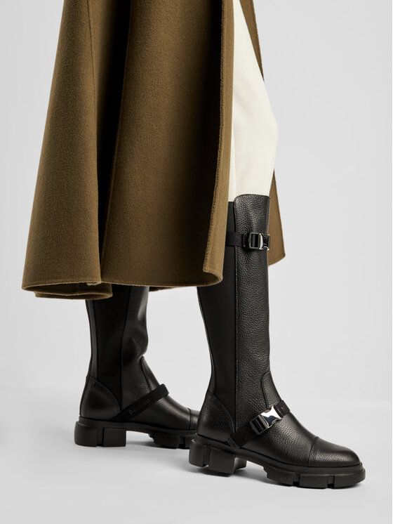 Pollini Pollini Cizme lungi riding SA26154G0BTF0000 Negru