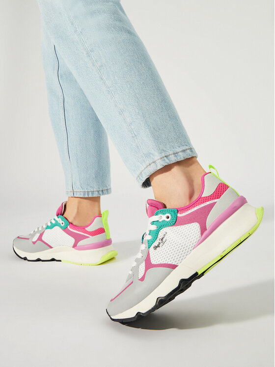 Pepe Jeans Pepe Jeans Сникърси Brit Pro Fresh PLS31555 Сив