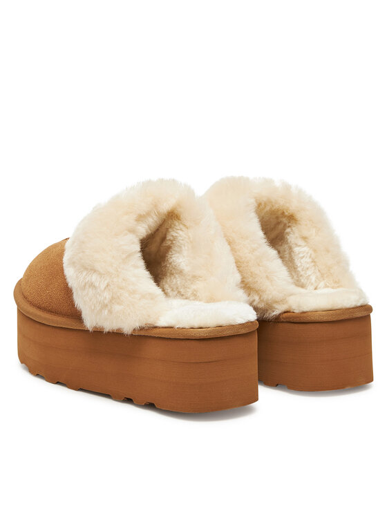 DeeZee DeeZee Papuče DZ-AW12 Smeđa