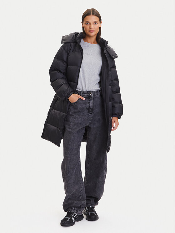 Calvin Klein Jeans Calvin Klein Jeans Kurtka puchowa Essential LV047D502G Czarny Regular Fit