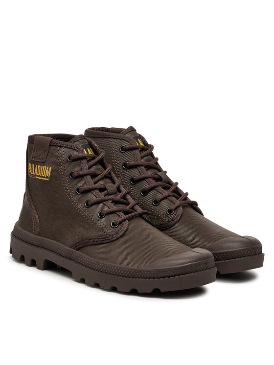 Palladium Palladium Ορειβατικά παπούτσια PAMPA HI COATED 74375-249-M Καφέ