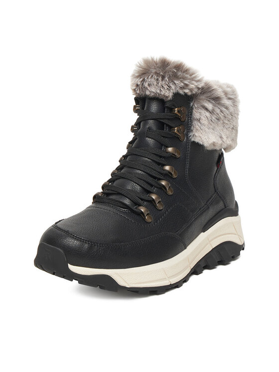 Rieker Rieker Schnürschuhe CEO-W0063-00 Schwarz