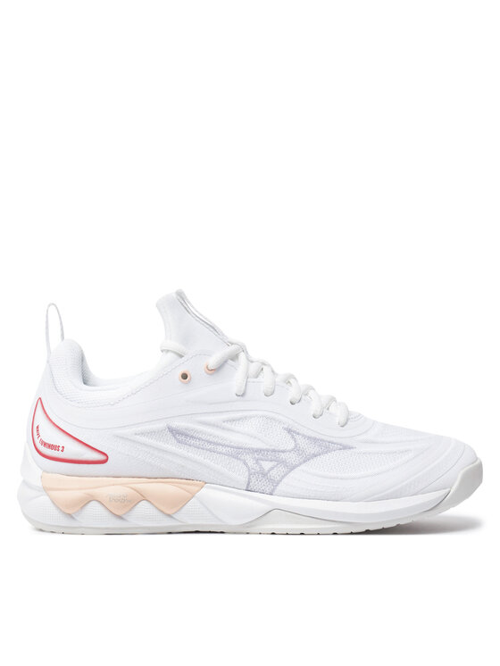 Mizuno Scarpe indoor Wave Luminous 3 V1GC2420 Bianco, taglia : 40_5