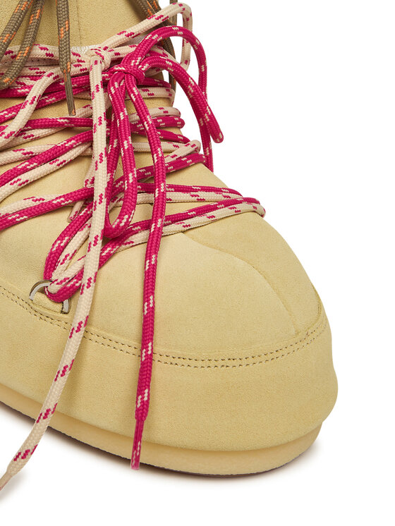 Moon Boot Moon Boot Sniega zābaki Mb Icon Low Suede Laces 80D1409670 Dzeltens