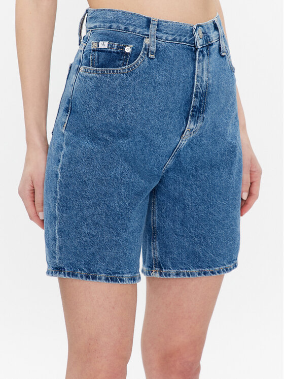 Calvin Klein Jeans Calvin Klein Jeans Džínsové šortky J20J221181 Modrá Relaxed Fit
