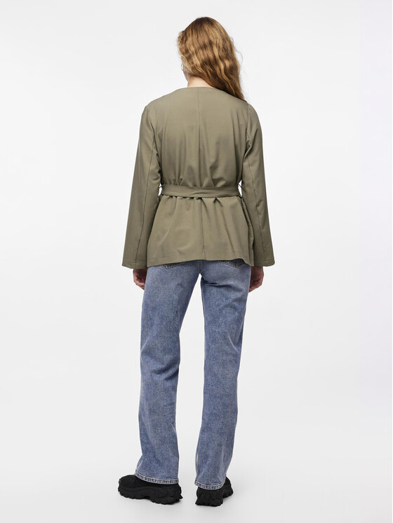Pieces Pieces Marynarka Bosella 17146550 Zielony Regular Fit