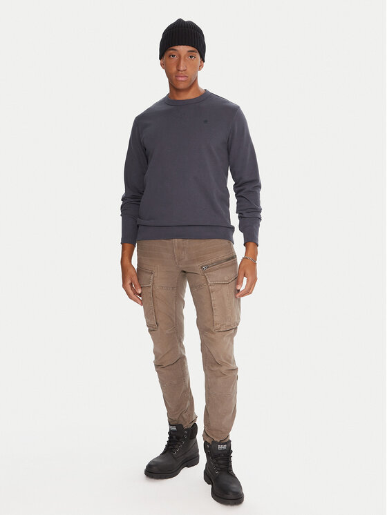 G-Star Raw G-Star Raw Džemperis ar kapuci Nifous D25121-D566 Tumši zils Regular Fit