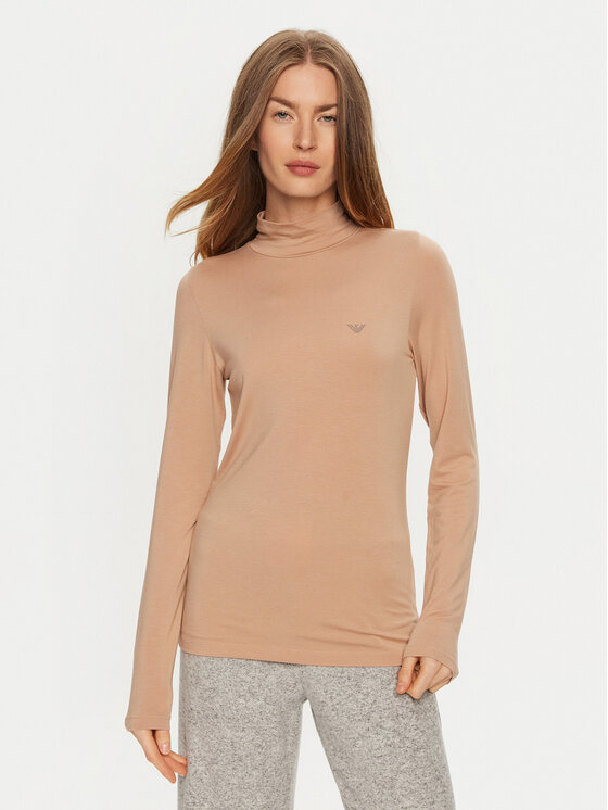 Emporio Armani Underwear Emporio Armani Underwear Rollkragenpullover 164633 4F224 16355 Beige Slim Fit