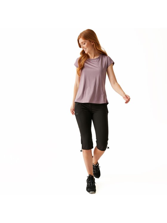 Regatta Regatta T-Shirt Limonite VII Fioletowy Short Fit