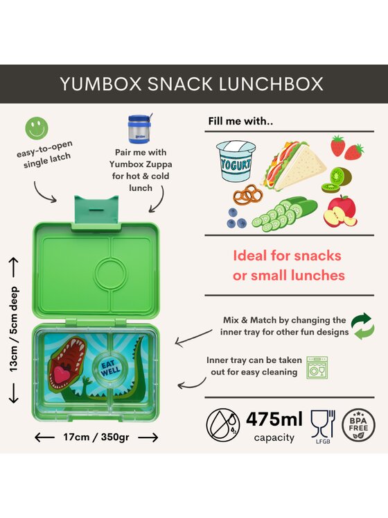 Yumbox Yumbox Lunchbox Snack Zielony