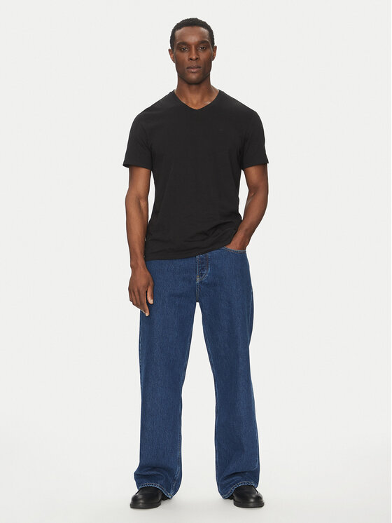Calvin Klein Jeans Calvin Klein Jeans T-shirt LV040HM298 Crna Regular Fit