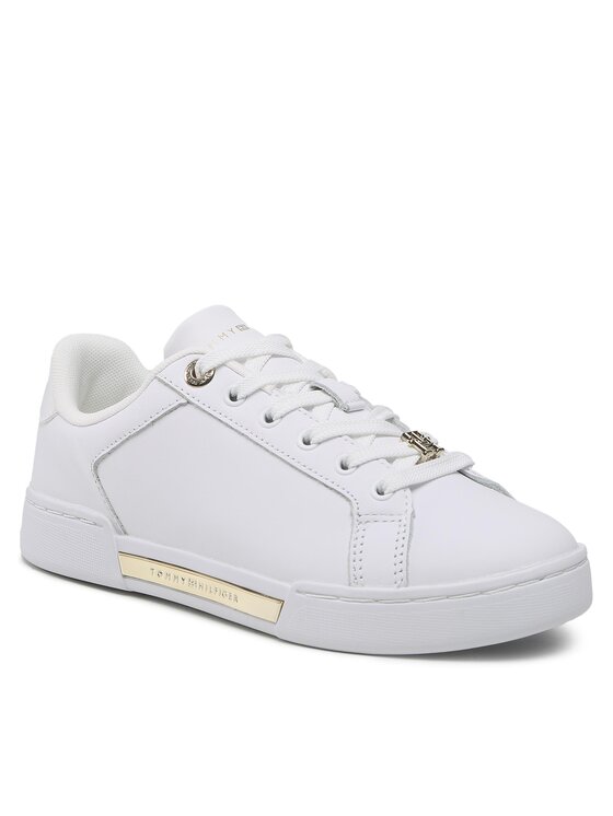 Sneakers Court Sneaker With Lace Hardware
