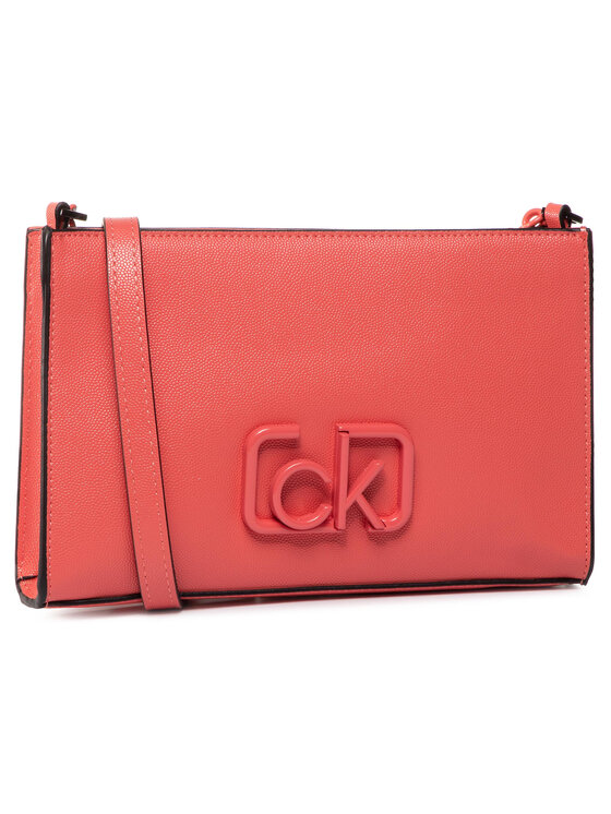 Calvin Klein Torebka Signature Ew Cossbody K60K606504 Czerwony Modivo.pl