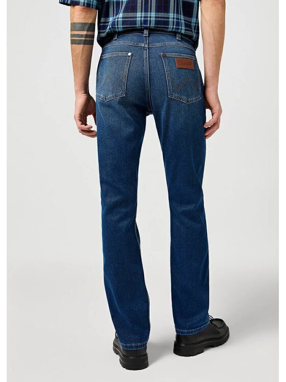 Wrangler Wrangler Jeansy GREENSBORO Niebieski Regular Fit