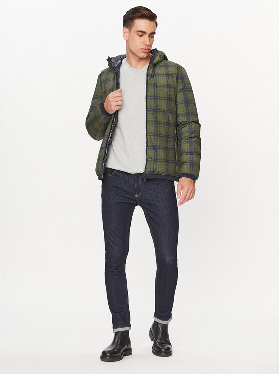 Geox Geox Ziemas jaka Ravex M3629D TC179F 1727 Tumši zils Regular Fit
