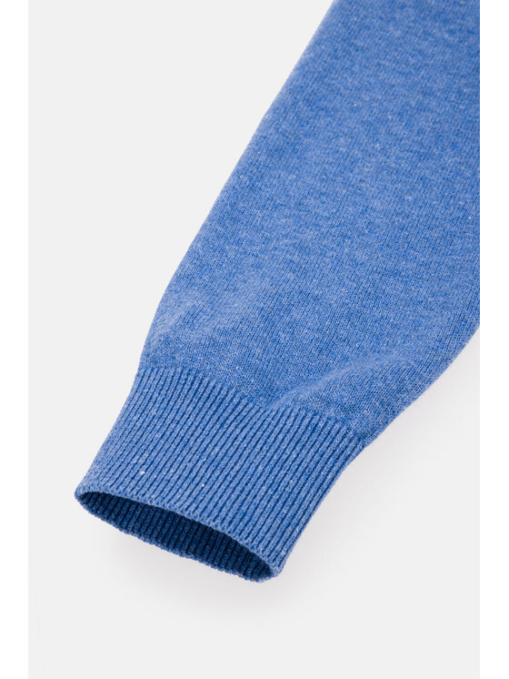 Lancerto Lancerto Sweter Harrison SW073123000008 Niebieski Regular Fit
