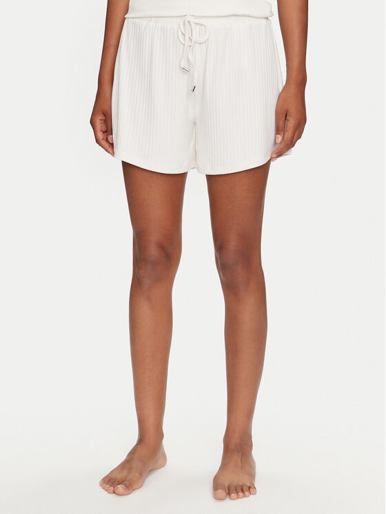 Guess Bavlnené šortky O4GD00 KBXB2 Béžová Regular Fit