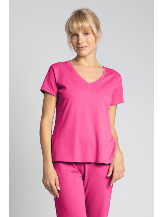 LaLupa LaLupa Piżama LA141 Fioletowy Comfort Fit